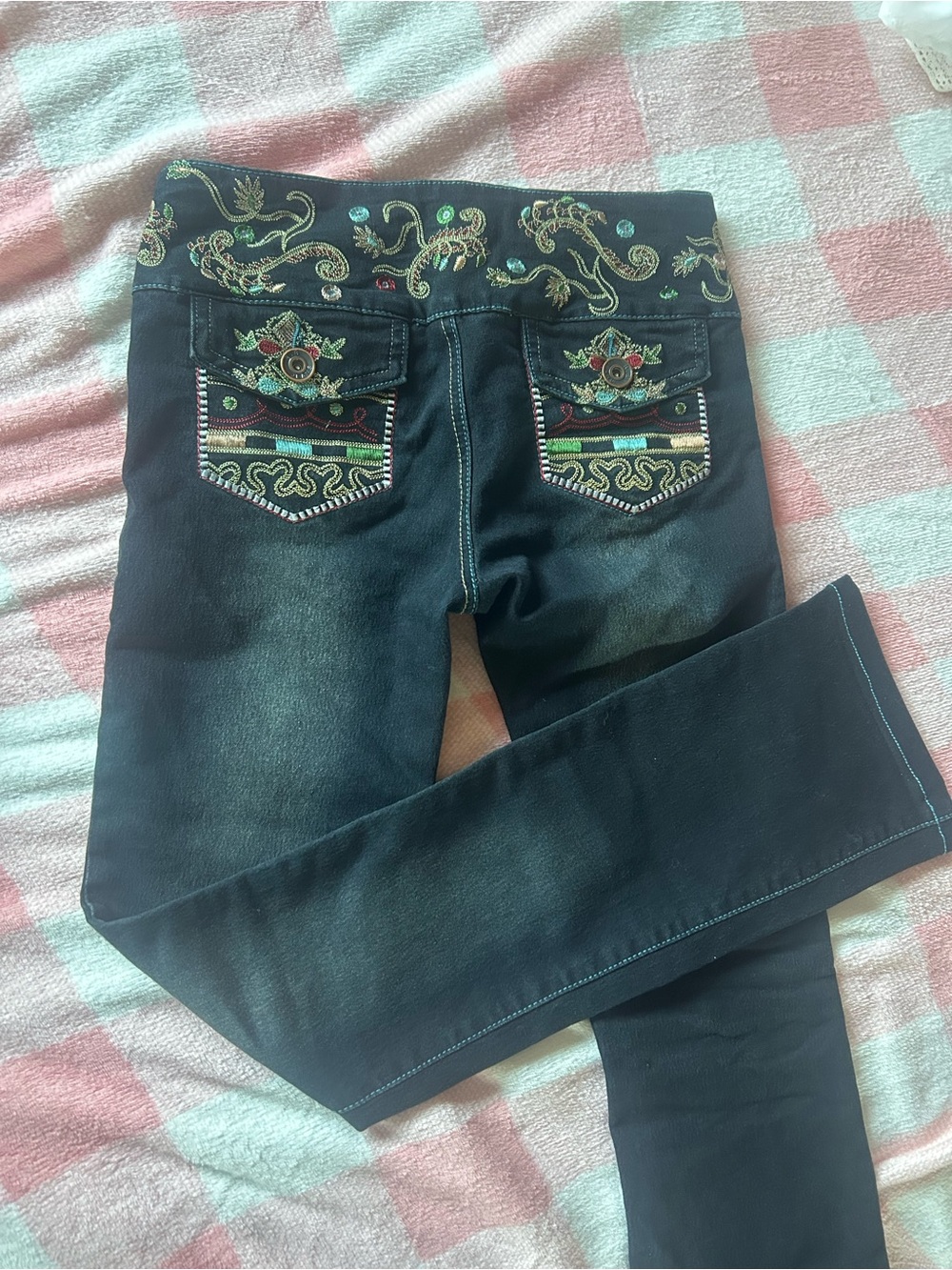 Embroidered y2k Women’s Jeans